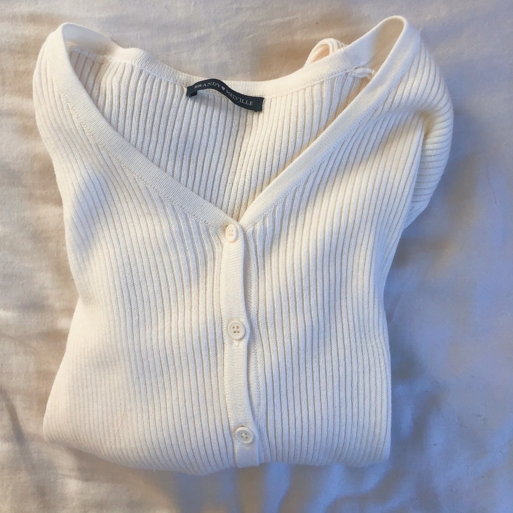 Brandy white sweater!